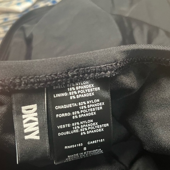 DKNY Women's One Piece Slimming Black Swimsuit Size S - Picture 4 of 8